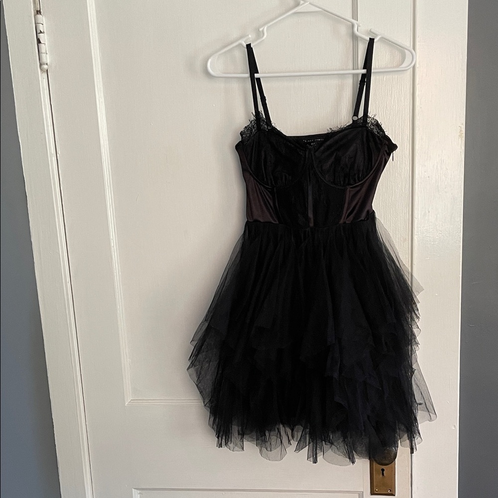 Elegant Black Mini Dress